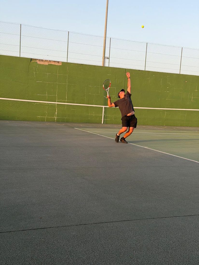 Jugadores de Sport Tennis en la temporada de tenis en Francia