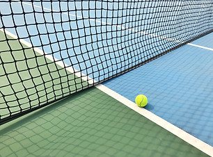 Red de la cancha de tenis